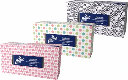 Vreckovky 2vrstvové Linteo Satin box 200ks